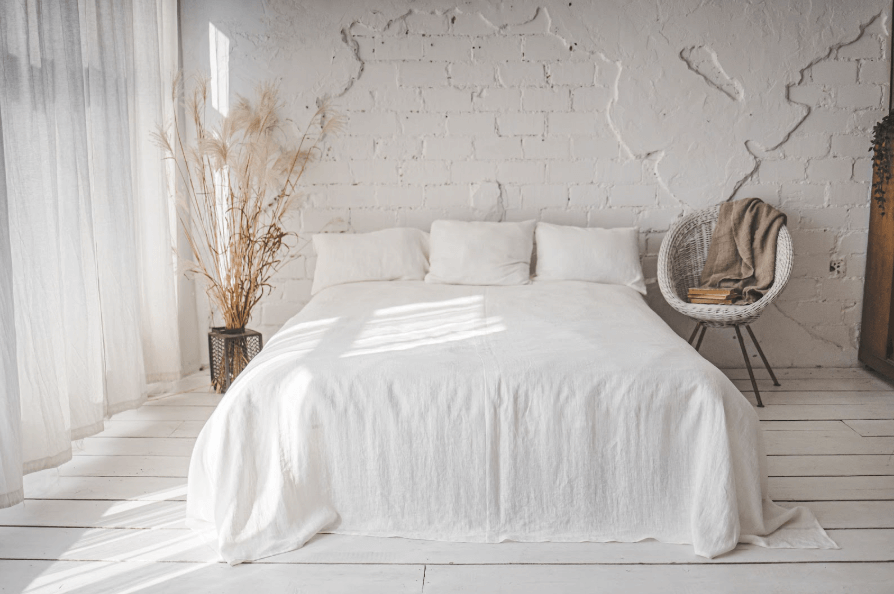 Linen flat sheets