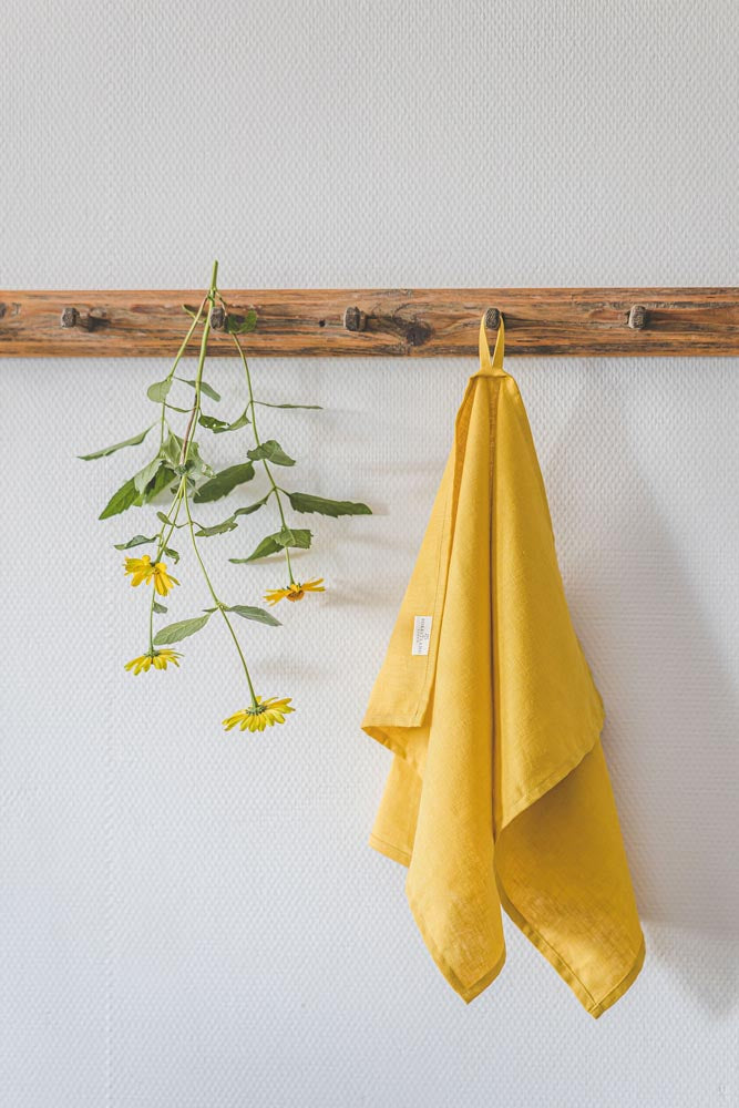 Linen tea towels - ForestlandLinen