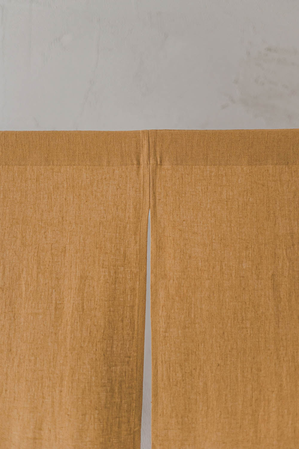 Camel Heavyweight Linen Noren Curtain