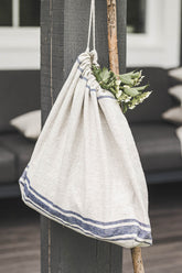 Drawstring bags - ForestlandLinen