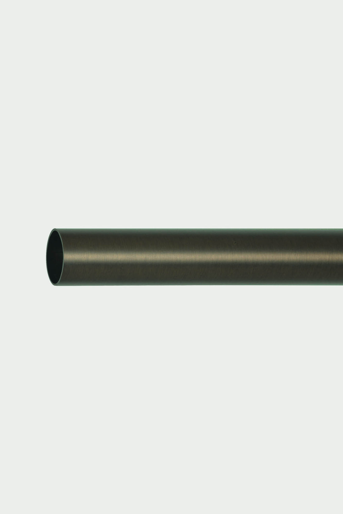 Brushed bronze steel rod