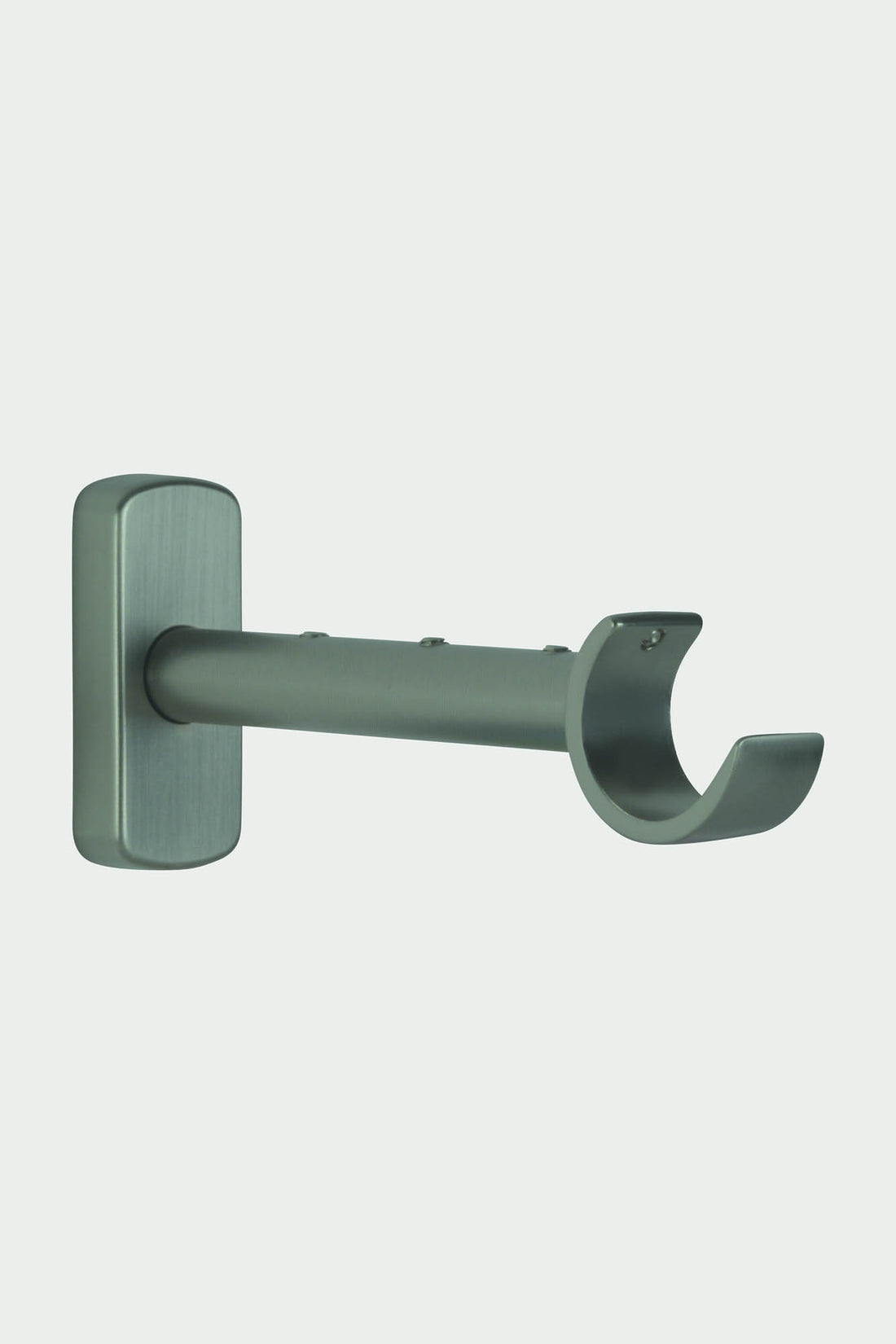 2 Polished nickel steel bracket