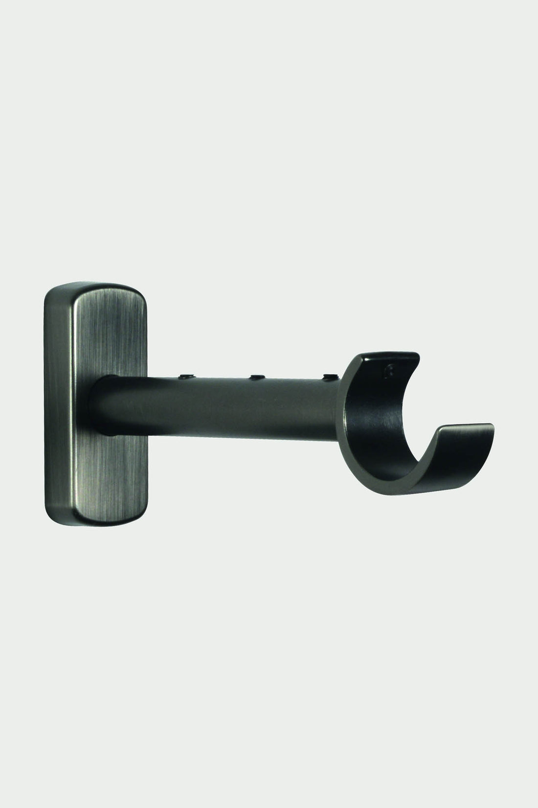 2 Black nickel steel bracket