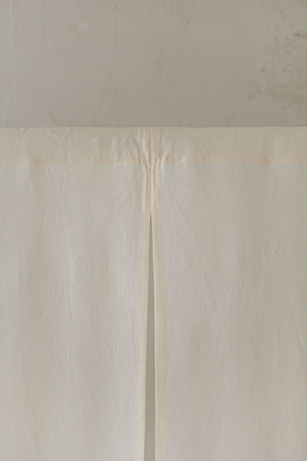 Cream Linen Noren Curtain