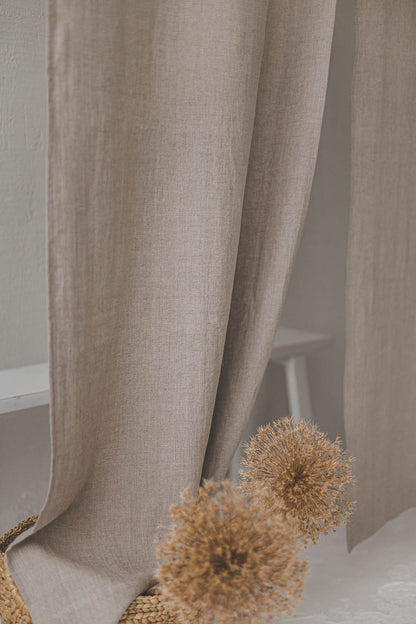 Natural Linen Noren Curtain