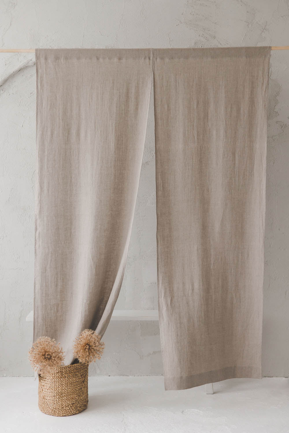 Natural Linen Noren Curtain