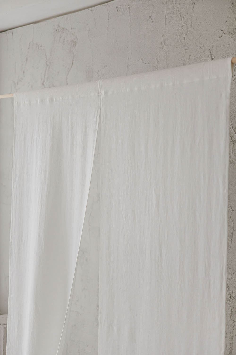 Off White Linen Noren Curtain