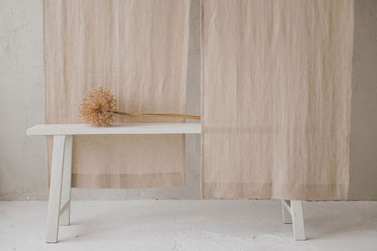 Sand Linen Noren Curtain