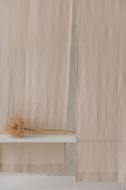 Sand Linen Noren Curtain