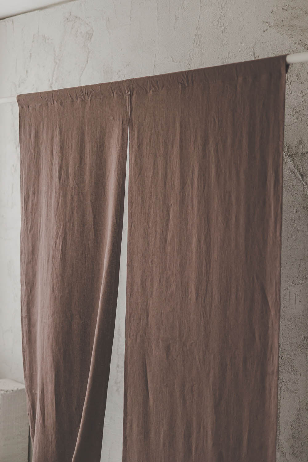 Cocoa Linen Noren Curtain