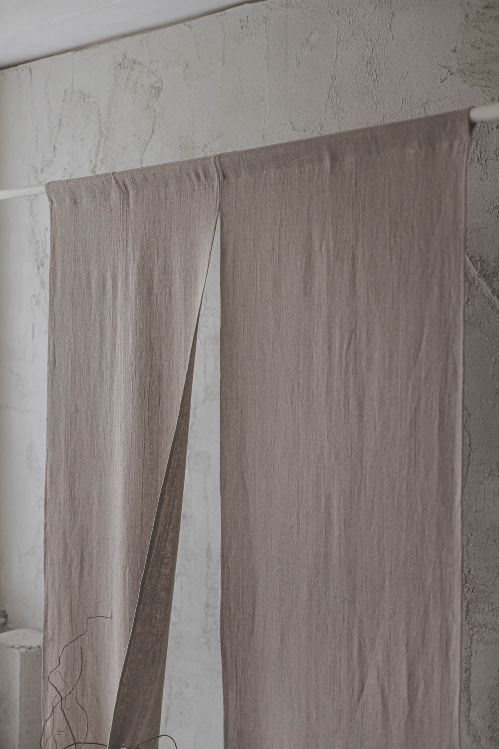 Natural Heavyweight Linen Noren Curtain