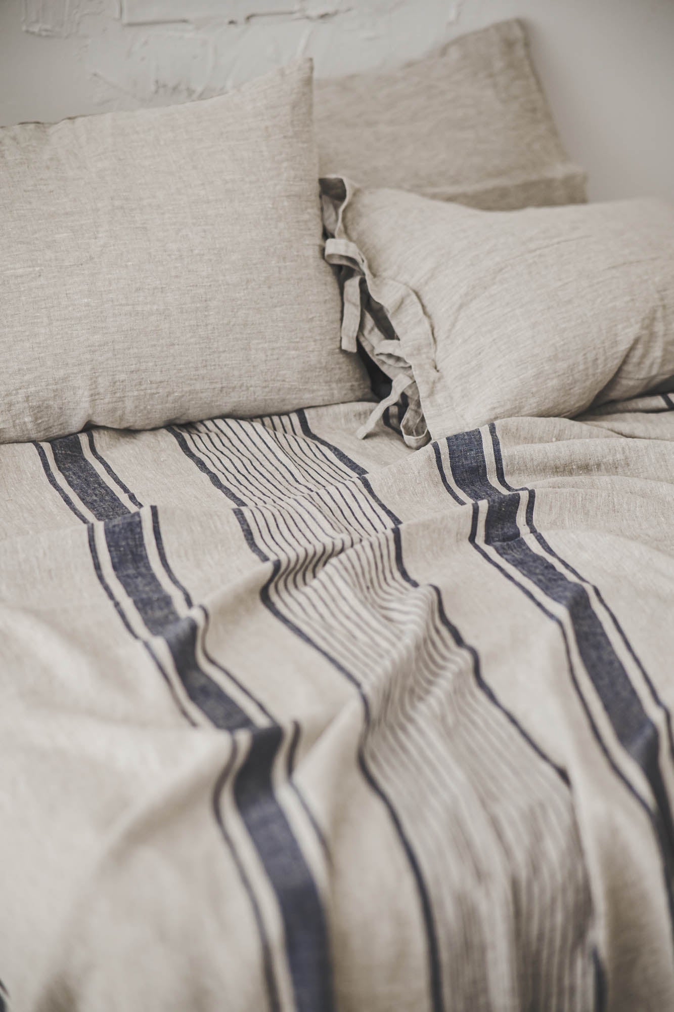 French style linen bedspread